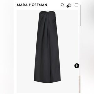 Mara Hoffman Alice Dress, Black, Size XXS